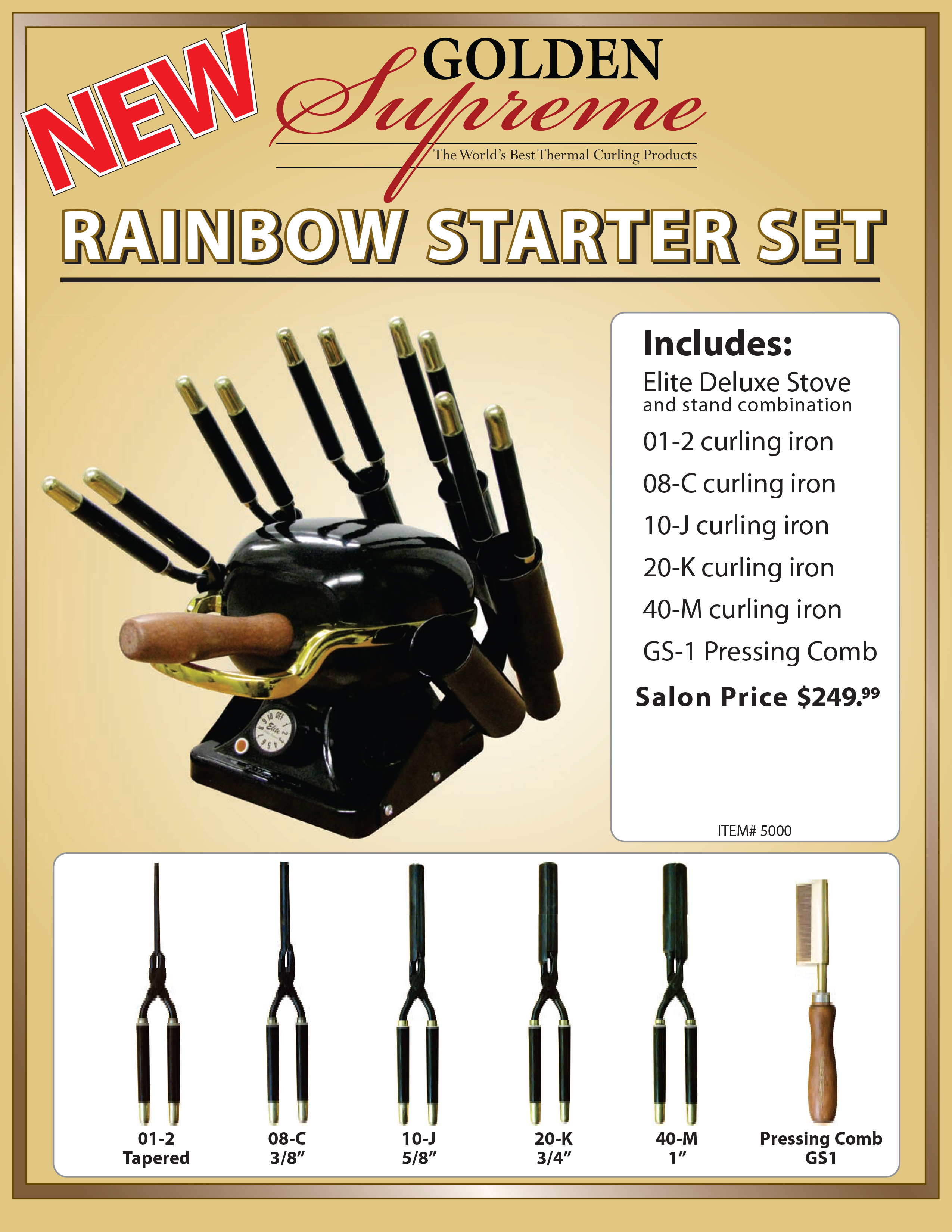 Rainbow Stove Starter Kit By Golden