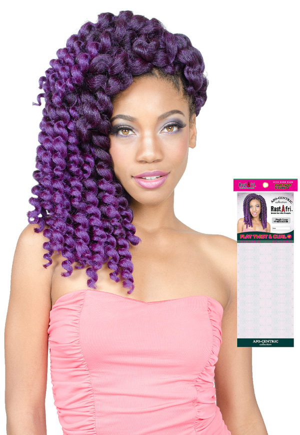 Rast A fri Flat Twist & Curl Crochet Braid By Golden State Imports GSI